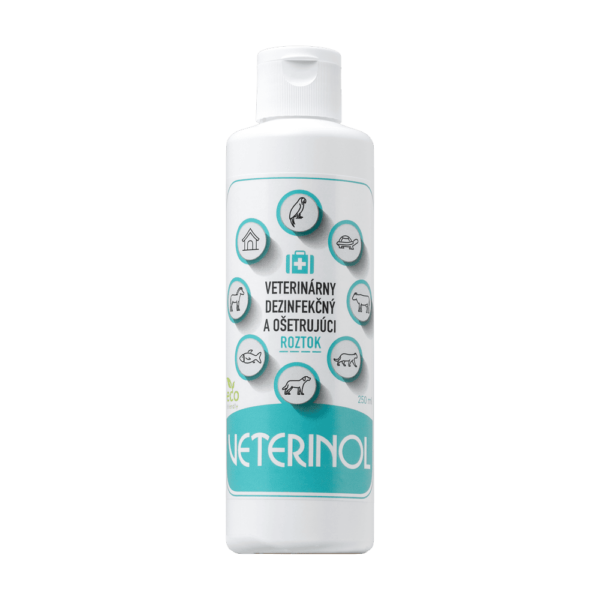VETERINOL dezinfekčný roztok 250 ml