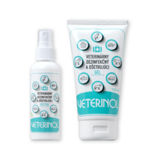 VETERINOL cestovný set 02: sprej + gél