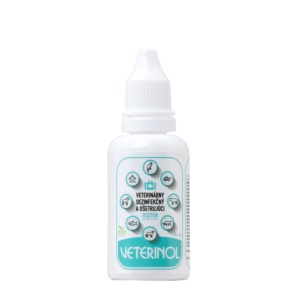 VETERINOL ošetrujúci a dezinfekčný veterinárny roztok, 30 ml kvapky